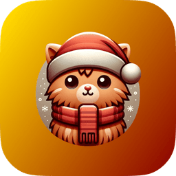 Purr-fect Holiday Countdown Icon